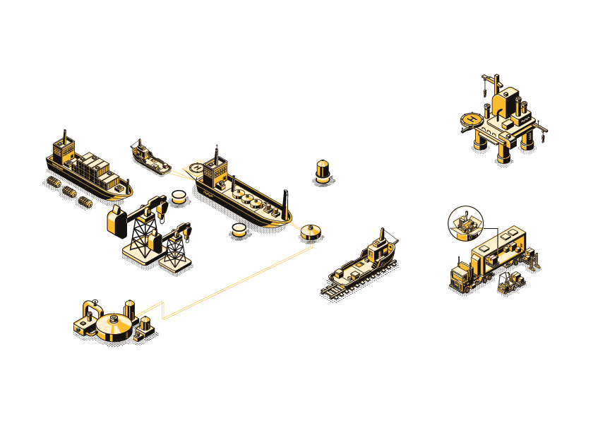 Marine & Offshore Services Diagram